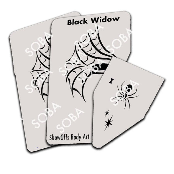 Black Widow - SOBA - ShowOffs Body Art