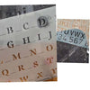 Alphabet Mixed Stencils - USED - SOBA - ShowOffs Body Art