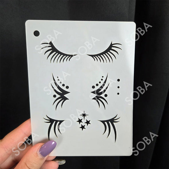 QEZ16 Eye Lashes - ProAiir / ShowOffs Body Art