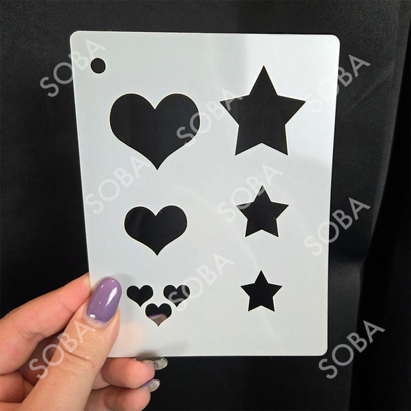 QEZ24 Hearts & Stars - ProAiir / ShowOffs Body Art