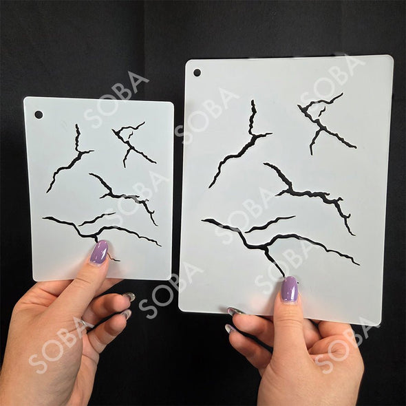 QEZ78 Small Cracks - ProAiir / ShowOffs Body Art