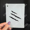 QEZ87 Claw Marks - ProAiir / ShowOffs Body Art