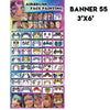 StencilEyes 55 Banner - ProAiir / ShowOffs Body Art