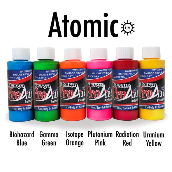 Atomic Hybrid UV Colors - SOBA - ShowOffs Body Art