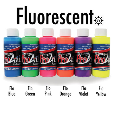 Fluorescent UV Hybrid Colors