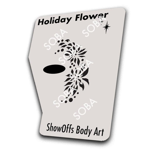 Holiday Flower - SOBA - ShowOffs Body Art