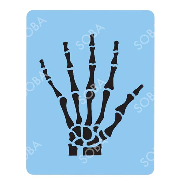 QEZ45/67 Skeleton Hand - SOBA - ShowOffs Body Art