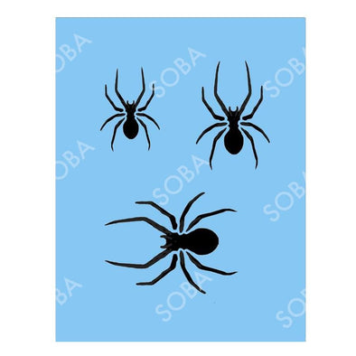 QEZ79 Long Spiders - SOBA - ShowOffs Body Art