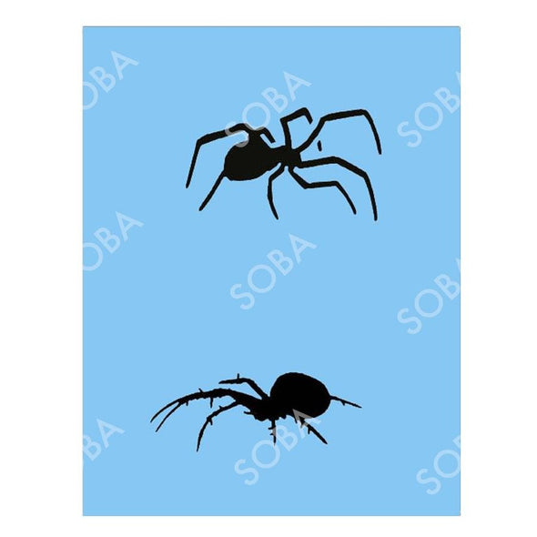 QEZ82 Crawling Spiders - SOBA - ShowOffs Body Art