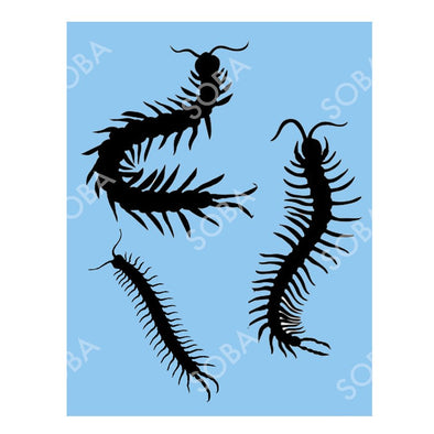 QEZ91 Centipede - SOBA - ShowOffs Body Art