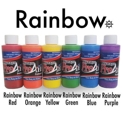 Rainbow UV Colors - SOBA - ShowOffs Body Art