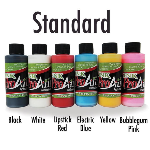 Standard INK Colors - SOBA - ShowOffs Body Art