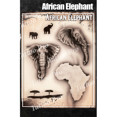 TPS African Elephant - SOBA - ShowOffs Body Art