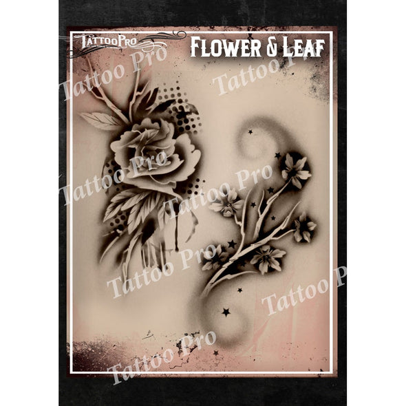 TPS Flower & Leaf - SOBA - ShowOffs Body Art