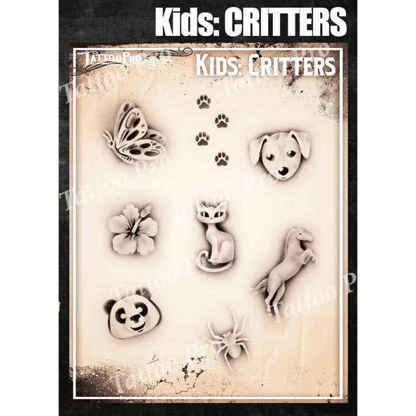 TPS KIDS Series: Critters - SOBA - ShowOffs Body Art