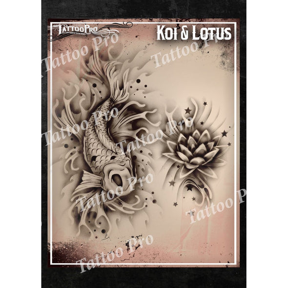 TPS Koi & Lotus - SOBA - ShowOffs Body Art