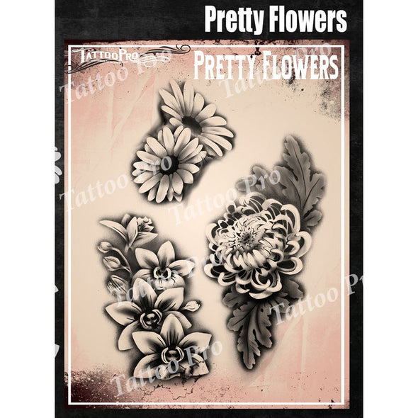 TPS Pretty Flowers - SOBA - ShowOffs Body Art