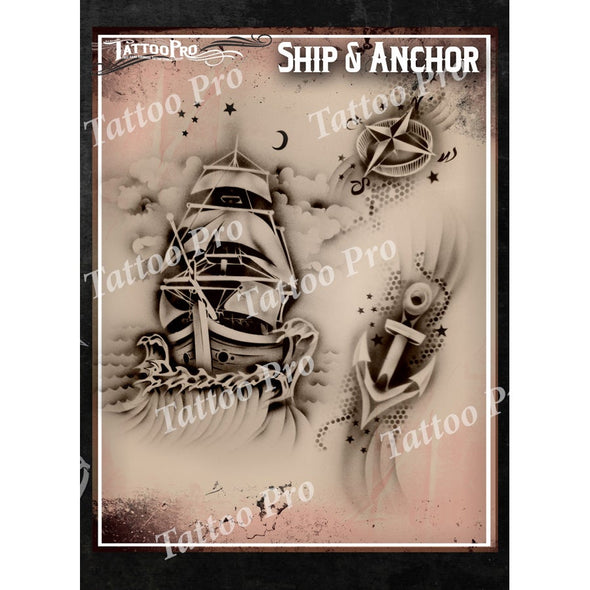 TPS Ship & Anchor - SOBA - ShowOffs Body Art