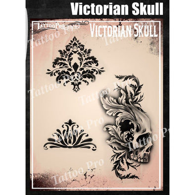 TPS Victorian Skull - SOBA - ShowOffs Body Art